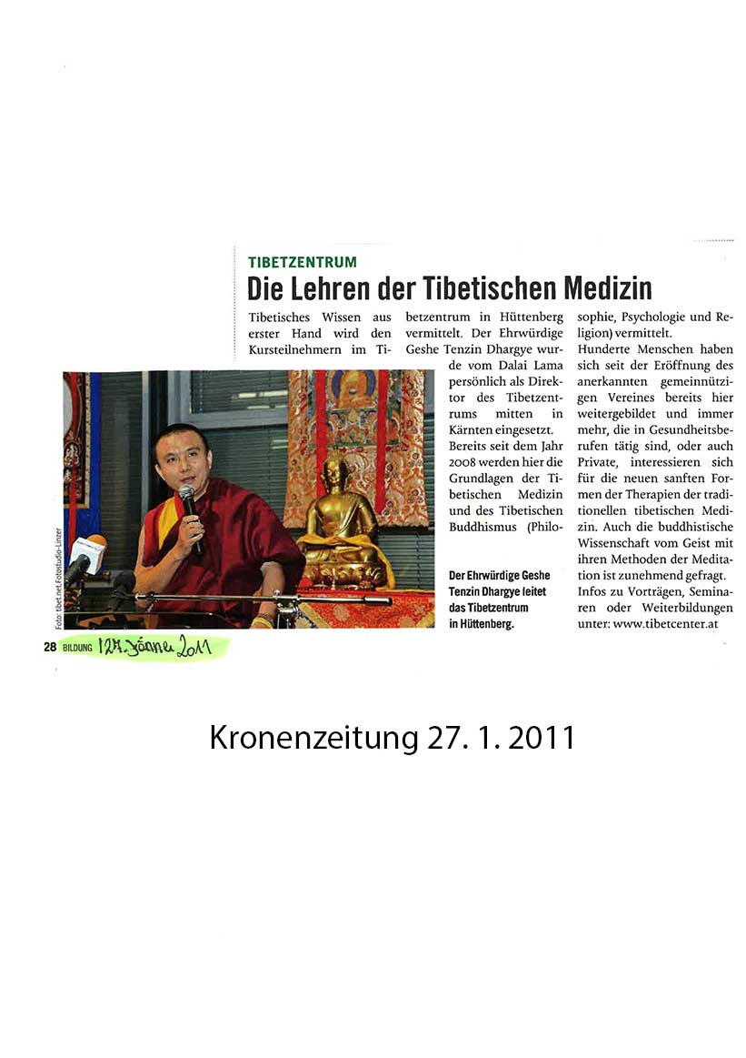 Die Lehren der tibetischen Medizin