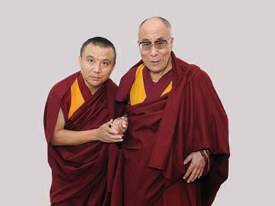 Seine Heiligkeit & Lama Geshe TenDhar