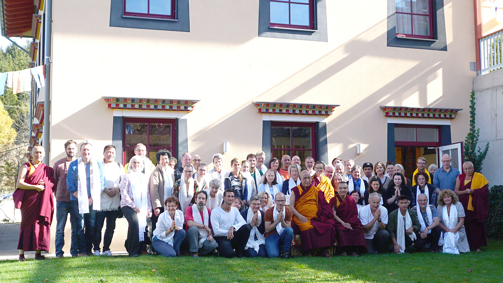 Abschluss der Events mit Ganden Tri Rinpoche am Tibetzentrum
